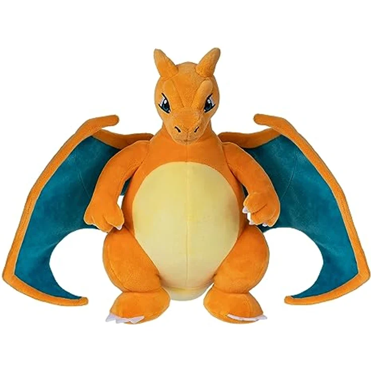 Pokémon PKW3723-30 cm Plüsch - Glurak, offizielles Plüsch – Bild 5