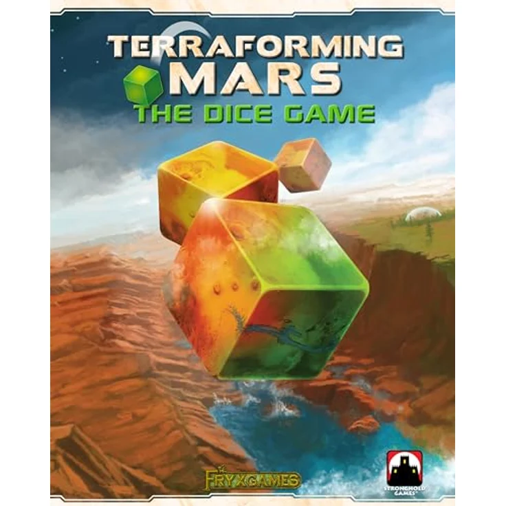 Stronghold Games Terraforming Mars Würfelspiel, kartengesteuertes Spiel mit speziellen Ressourcenwürfeln und vielfältigen Unternehmensstrategien – Bild 2