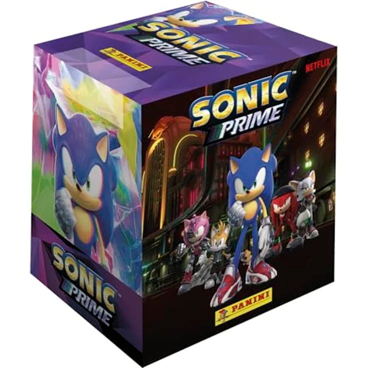 Panini Sonic Prime Sticker-Kollektion, 36 Packungen mit je 5 Aufklebern