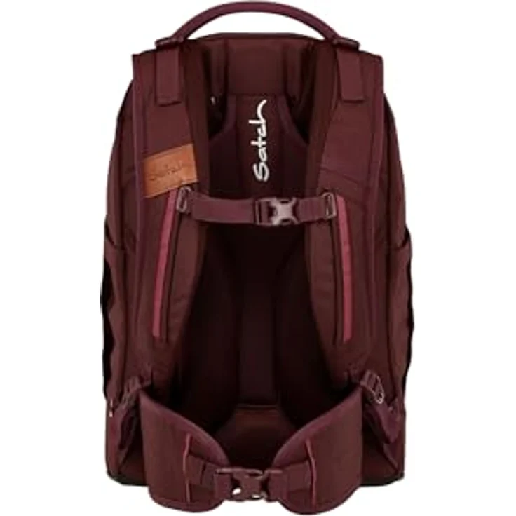 Satch Pack, ergonomischer Schulrucksack 30L mit Organisationsfächern, schwarz – Bild 5