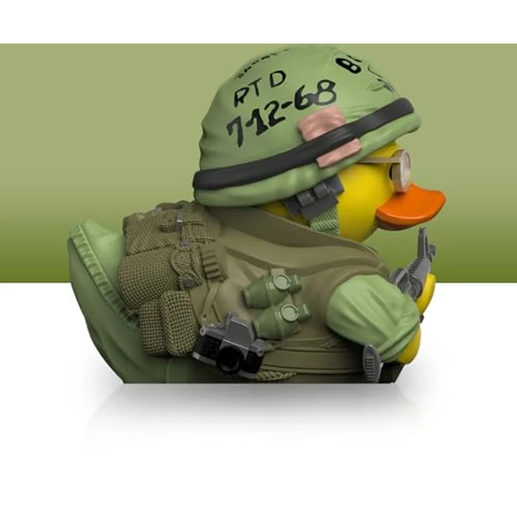 TUBBZ TUBBZ Box-Ausgabe: Kubrick Full Metal Jacket - SGT J.T. Davis Cosplaying-Gummiente Vinylfigur, 9 cm groß, umweltfreundliche Kartonverpackung – Bild 5
