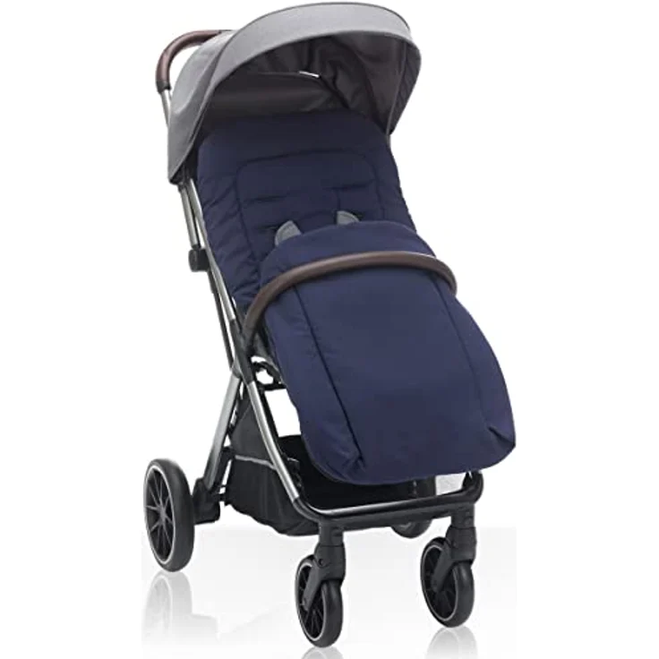 Stimo24 Fußsack/Sommerfußsack für Buggy Kinderwagen Jogger, 90 x 40 cm, waschbar, marine – Bild 4