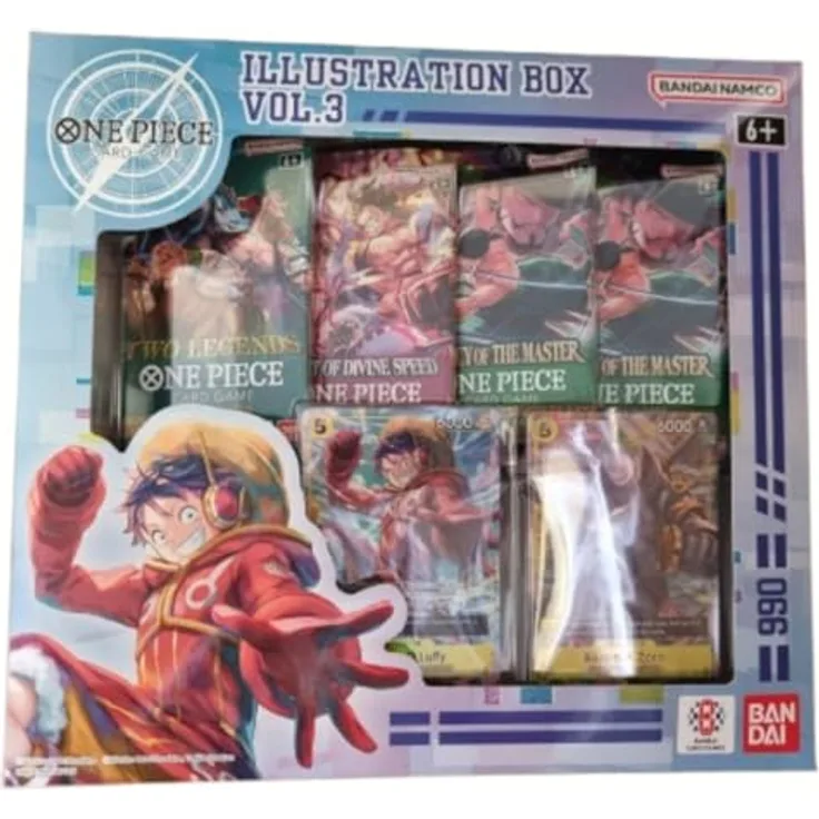 One Piece Illustration Box IB 03, Sammelkarten-Illustriert, englische Ausgabe