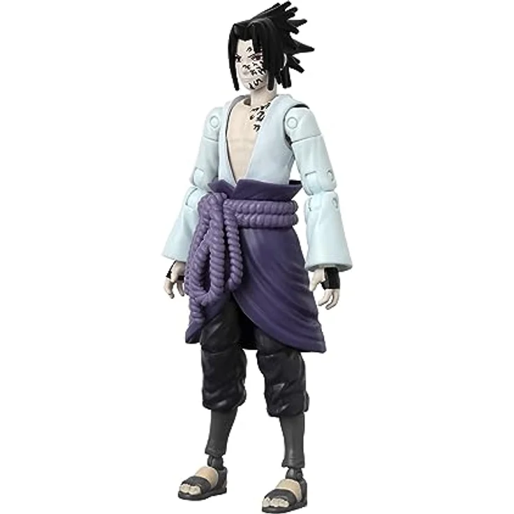Bandai Anime Heroes Beyond Sasuke Uchiha Figur, 17 cm Gelenkfigur mit Zubehör, Fluchmal Stufe 1, für Kinder ab 4 Jahren – Bild 5