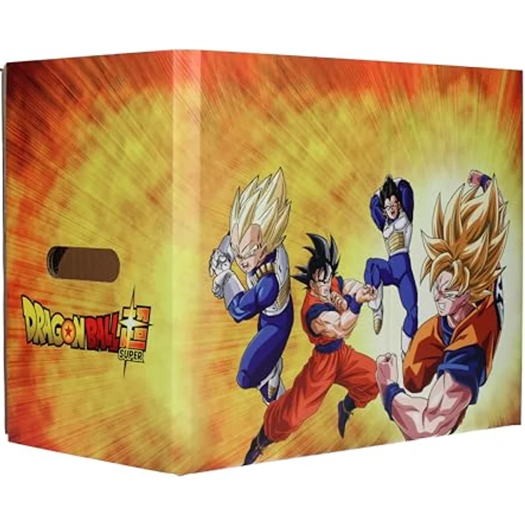 SD Toys Dragon Ball Super Archivierungsbox, farbenfrohes Design mit Goku, Vegeta und Piccolo, 40 x 21 x 30 cm, ideal für Spielzeug und Kleidung – Bild 5