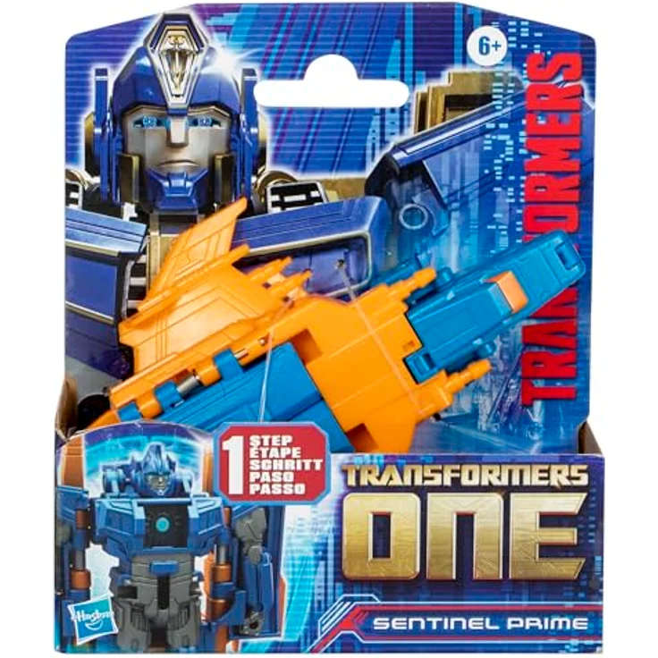 Transformers Transformers: One COG Changer Sentinel Prime, verwandelbare 10 cm Action-Figur, Roboter und cybertronischer Jet, automatische Verwandlung – Bild 2