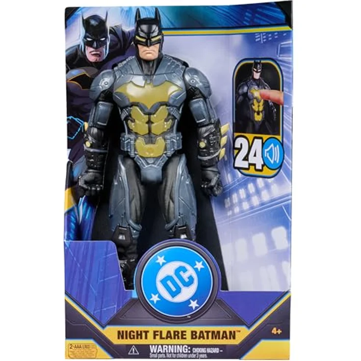 DC Comics Batman – 30cm Actionfigur mit Licht- und Soundeffekten, 11 Bewegungspunkten, ab 4 Jahren – Bild 2