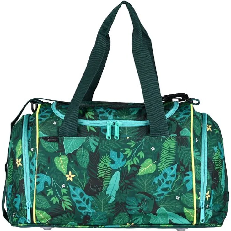McNeill Sporttasche 37 cm, grüne Kindersporttasche aus 100% Polyester, 37 x 20 x 25 cm – Bild 1