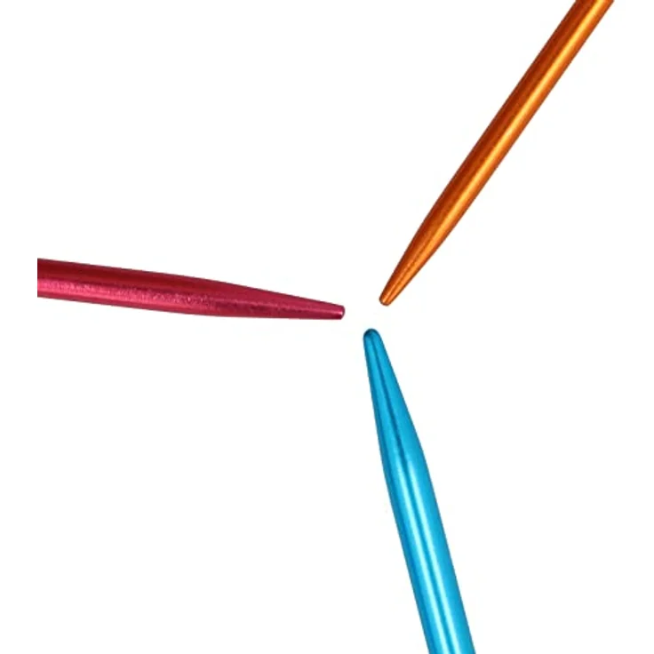 KnitPro 10944 Wollnadeln im 3er Set, 2. 25, 2. 75, 3. 25 mm - Aluminium Tapisser. – Bild 7