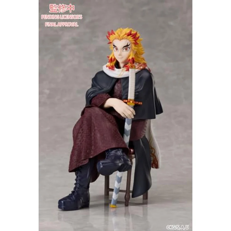 Aniplex Demon Slayer: Kimetsu no Yaiba Statue Kyojuro Rengoku, PVC-Figur, 16 cm, detailreich – Bild 6