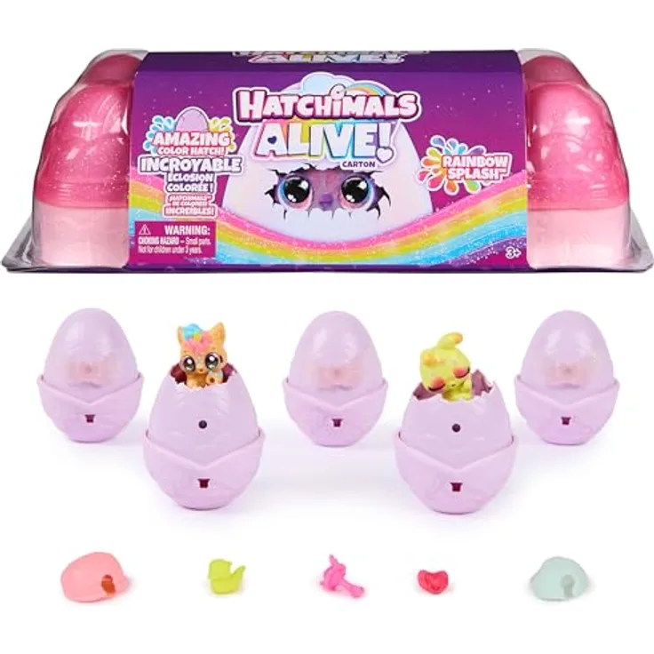 Hatchimals Collectible RS Carton, Sammelfiguren für Kinder, innovatives Design von Spin Master