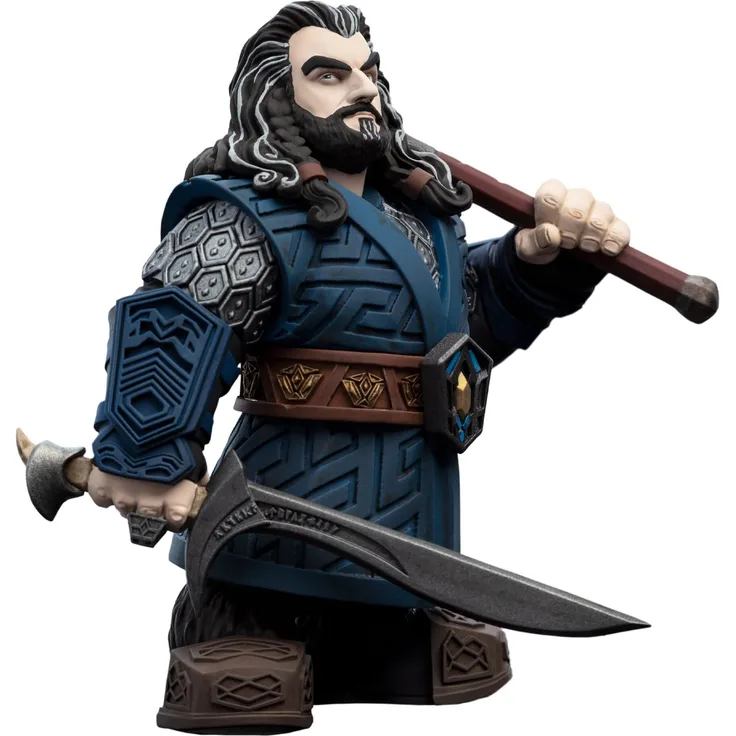 Weta Workshop The Hobbit Trilogy - Thorin Oakenshield Limited Edition Figure Mini Epics, Sammelfigur