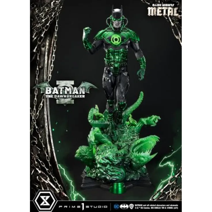 Prime 1 Studio Dark Nights: Metal Statue 1/3 The Dawnbreaker, 89 cm, Polystone Sammlerstück mit dekorativer Base