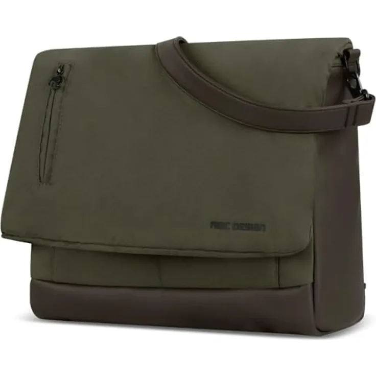 ABC Design Urban Wickeltasche Avocado, stilvolle Wickeltasche mit viel Zubehör