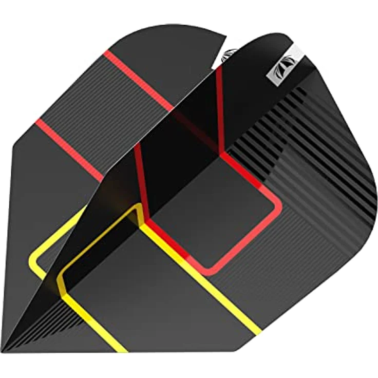 Target Darts Gabriel Clemens Black Edition Steel Tip Darts, 90% Tungsten, 23G mit Pro Grip Schäften und Pro Ultra Flights, Schwarz – Bild 3