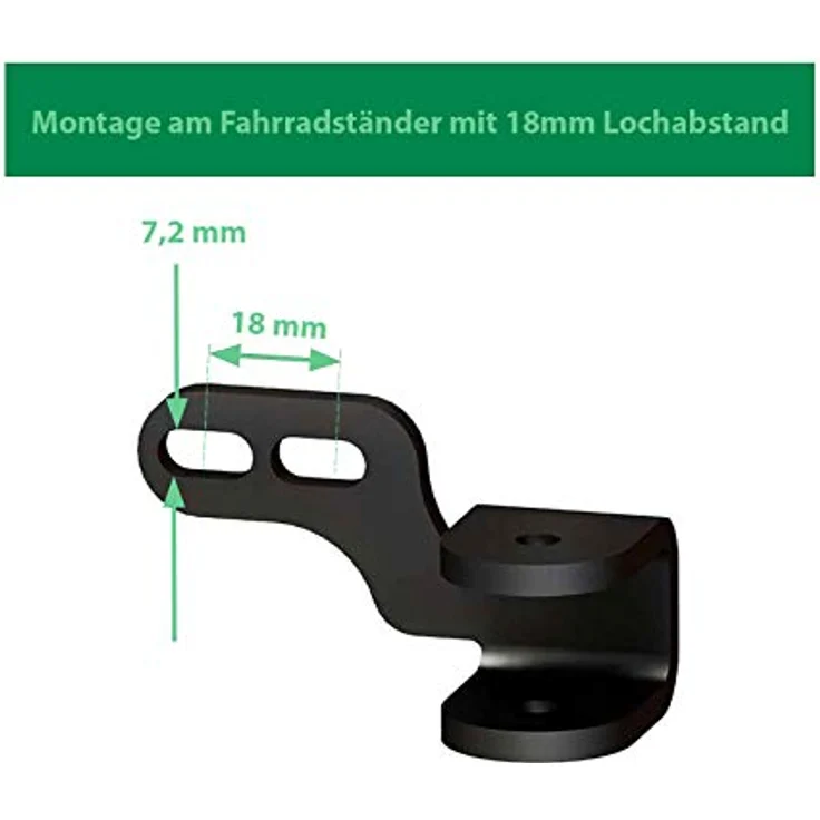 Qeridoo Kupplung für Montage an Fahrradständer ab Fahrradanhänger Baujahr 2017 – Bild 2