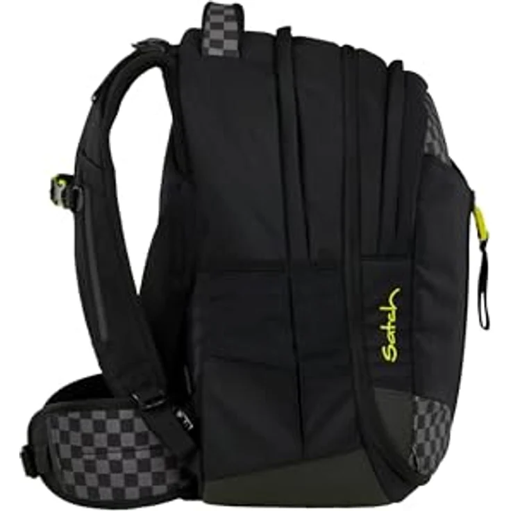 Satch Schulrucksack match, erweiterbarer Rucksack mit 5 Liter Volumenerweiterung, ergonomisch anpassbar, reflektierend, gepolstertes Laptop- und Tablet-Fach, aus 23 recycelten PET-Flaschen – Bild 4
