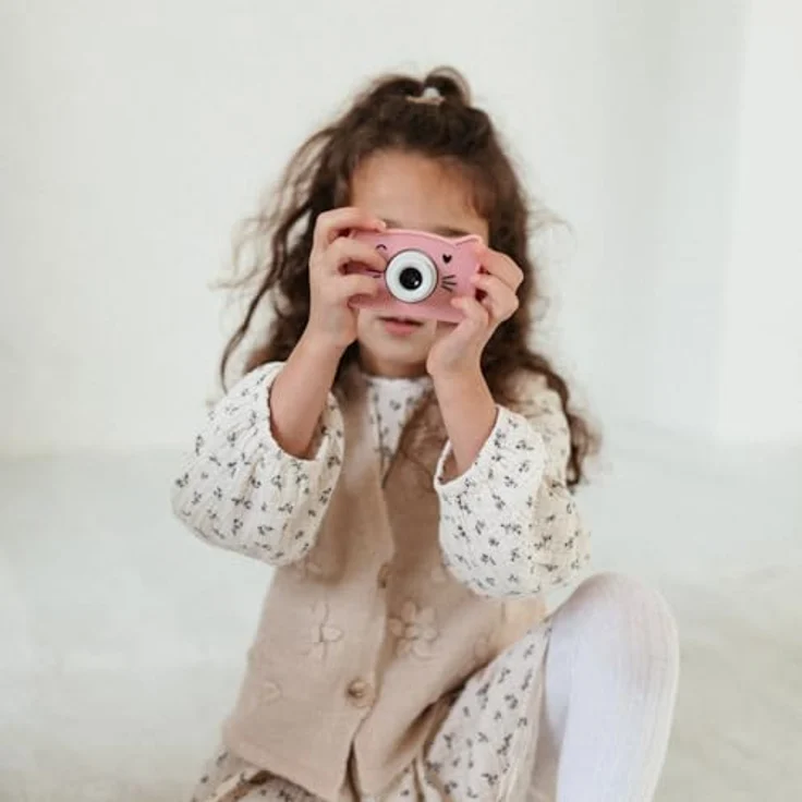 Hoppstar Rookie Digitalkamera, Kinderkamera mit 3 MP Auflösung, 16 GB Speicher, abnehmbare Silikonhülle, Fotorahmen und Fotofilter – Bild 6