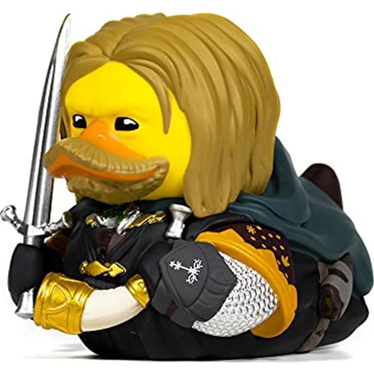 TUBBZ Box-Ausgabe Boromir, Sammler-Vinyl-Gummiente Figur, 9 cm, Offizielles Der Herr der Ringe Merchandise – Bild 1