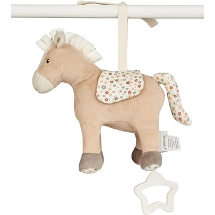 Sterntaler® Spieluhr Pferd Sunny, kleine Einschlafhilfe mit austauschbarem Spielwerk, ideal für unterwegs – Bild 3