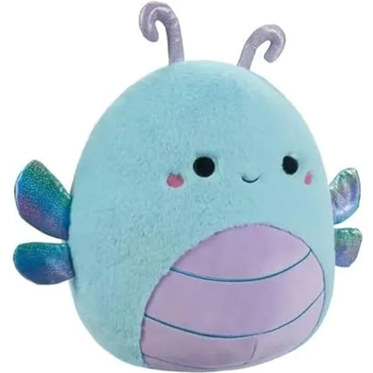 Squishmallows Squishmallow Plüschtier FuzzAMallows Heather die Libelle 40 cm Kuscheltiere Original 2024, Libellenfarben – Bild 2