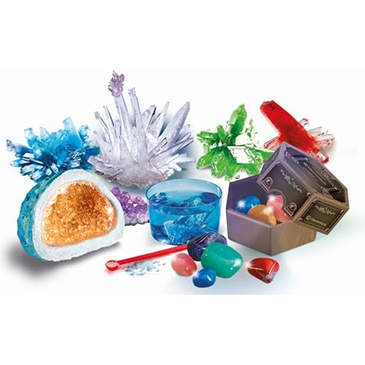Galileo Lab - Kristalle und Edelsteine Deluxe, Kristalle züchten und Edelsteine sammeln für Kinder ab 8 Jahren, 59330 von Clementoni – Bild 3