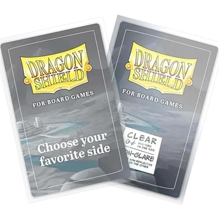 Arcane Tinmen Dragon Shield Board Game Sleeves, Clear/NonGlare, Extra Large (100 Stück) – Bild 2
