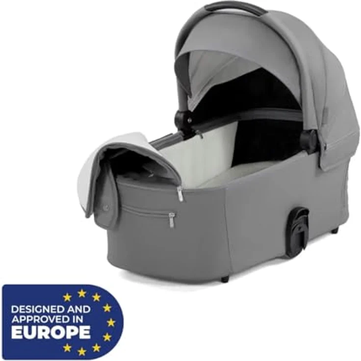 kk Kinderkraft Kinderwagen NEA 2-in-1 gray, Babywanne mit doppelter Belüftung, verstellbarer Rückenlehne und umfangreichem Zubehör – Bild 4