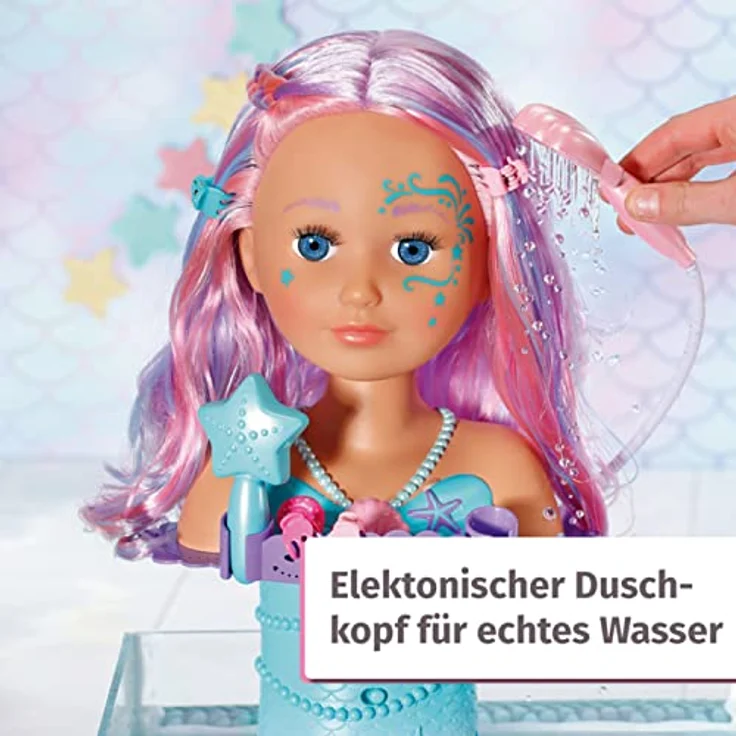 Zapf Creation - BABY born Sister Styling Head Meerjungfrau – Bild 3