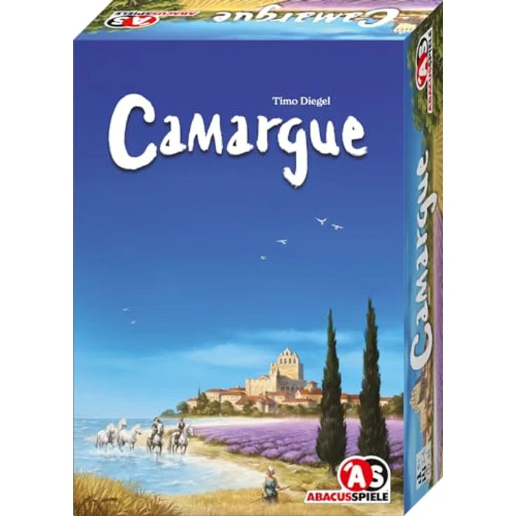 ABACUSSPIELE 04241- Camargue, Familienspiel, Legespiel, Blau, wunderschöne Illustrationen von Michael Menzel – Bild 1