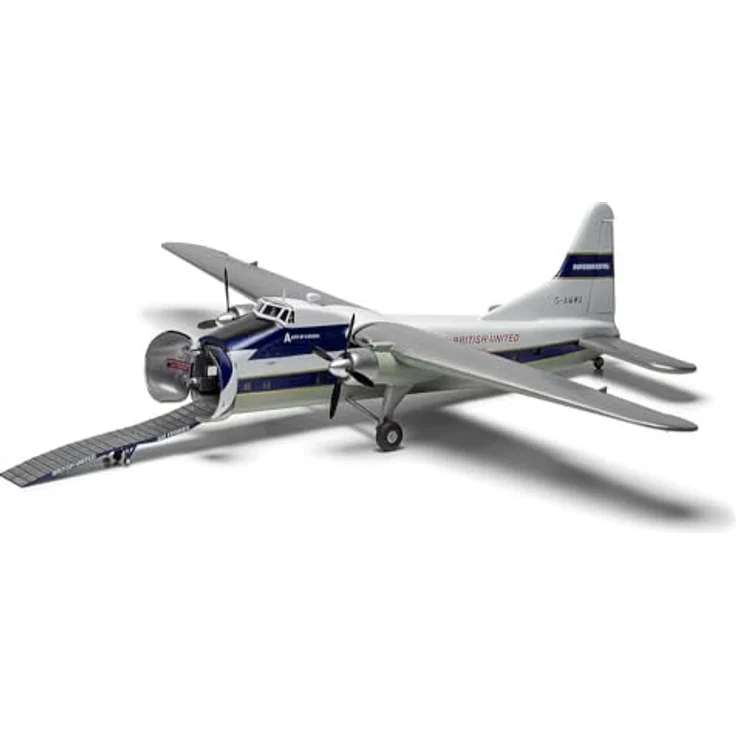 Airfix A05002V Bristol Superfrachter, Vintage-Klassik Modellbausatz im Maßstab 1:72 mit 107 Teilen, Farbe und Kleber separat erhältlich – Bild 2
