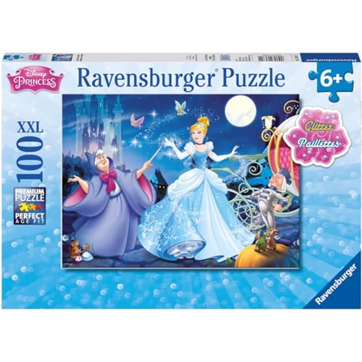 Ravensburger Puzzle 100 Adorable Cinderella, 100 Teile, Kinderpuzzle – Bild 2