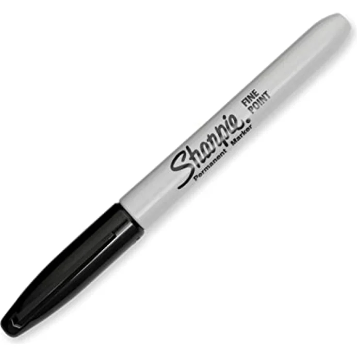 SHARPIE Permanent Marker | Marker Stifte mit feiner Spitze | schwarz | 2 Stück – Bild 2