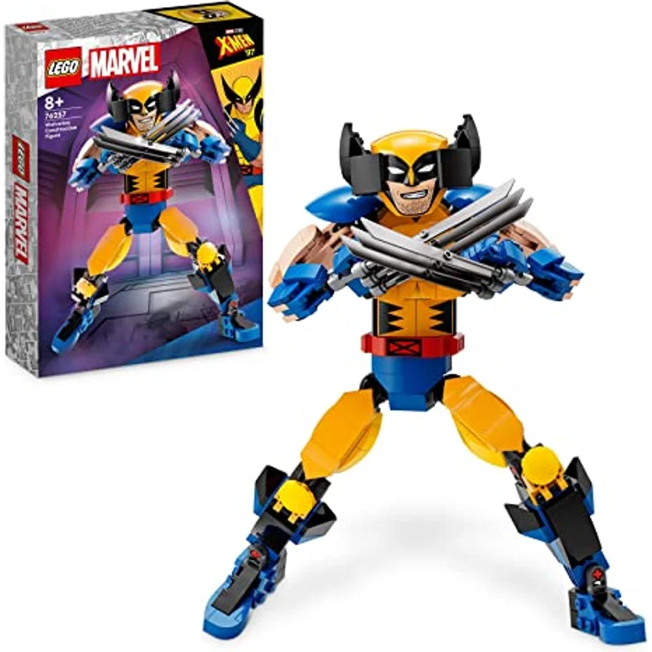 LEGO 76257 Marvel Wolverine Baufigur, Superhelden Action Figur mit Krallen aus X-Men, Spielzeug und Sammlerstück für Kinder, Jungen und Mädchen ab 8 Jahren – Bild 1