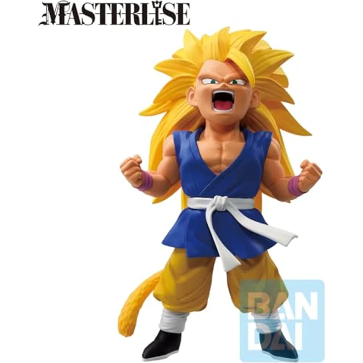 Ichibansho Figure Dragon Ball GT – Super Saiyan 3 Goku, Masterlise Sammlerstatue mit 14 cm Höhe, offiziell lizenziert von Bandai Spirits – Bild 2