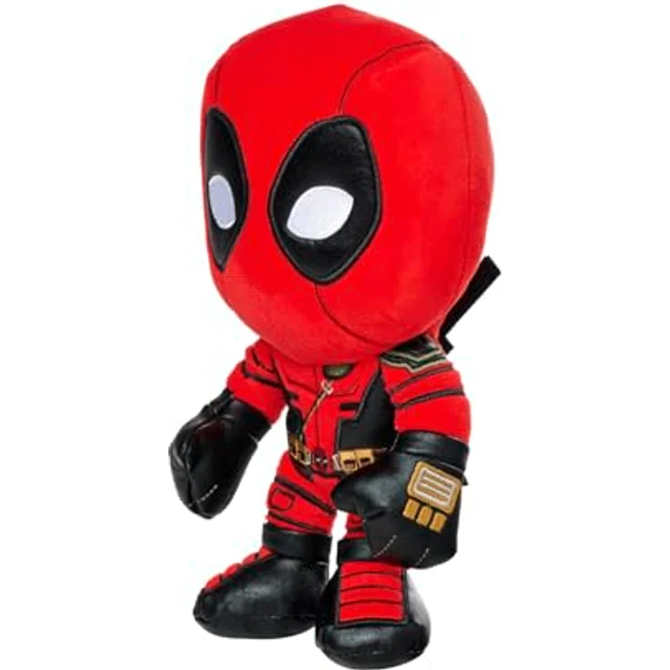 Simba Toys Marvel Deadpool Plüschtier, 25 cm groß, kuschliges Kuscheltier – Bild 2