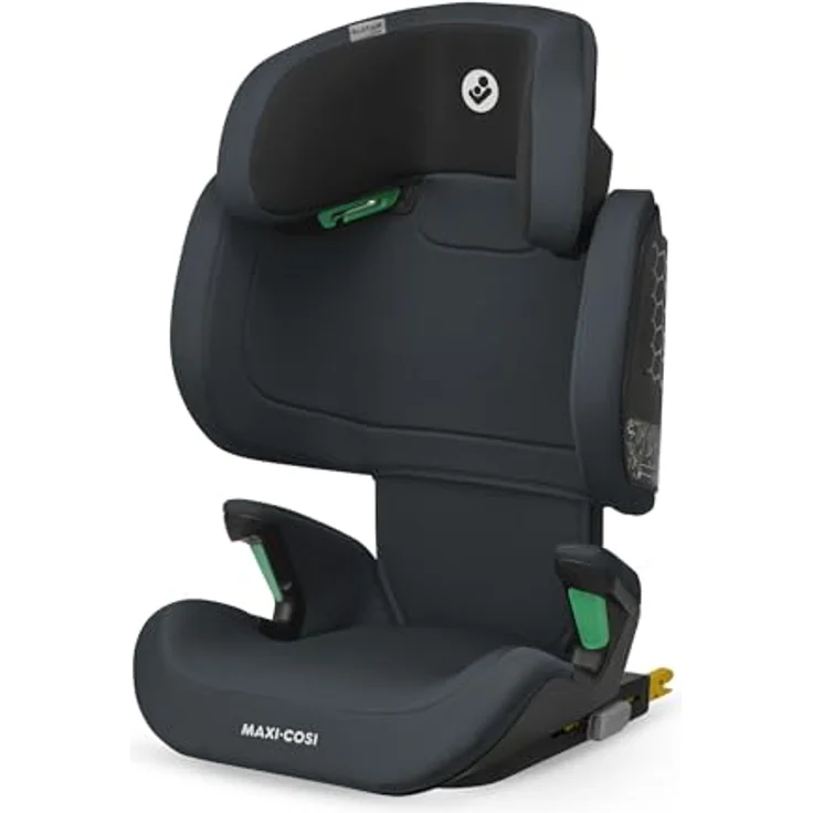 Maxi-Cosi RodiFix M i-Size, Kindersitz mit hohem Rücken, 3,5–12 Jahre, 100–150 cm, ISOFIX-Kindersitz, G-CELL Seitenaufprallschutz, verstellbare Höhe, schnelles und einfaches Anschnallen, Basic Grey – Bild 1