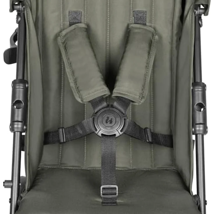 Hauck Buggy Fold N Care, leichter Schirmbuggy in Olive mit 5-fach verstellbarer Rückenlehne und Gratis Mobilitätsgarantie – Bild 15