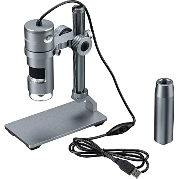 Bresser DST-1028 5.1MP Digitalmikroskop mit 10- bis 280-facher Vergrößerung und LED-Ringlicht – Bild 6