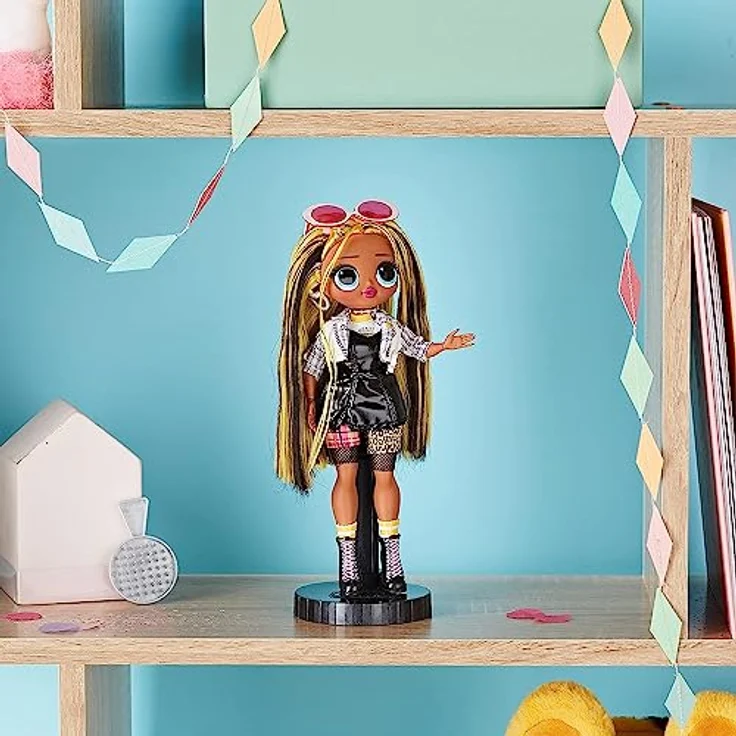 LOL Surprise OMG House of Surprises Serie 2 Modepuppe - ALT GRRRL - Inklusive Accessoires und Puppenständer - Zum Sammeln - Für Kinder ab 4 Jahren – Bild 6