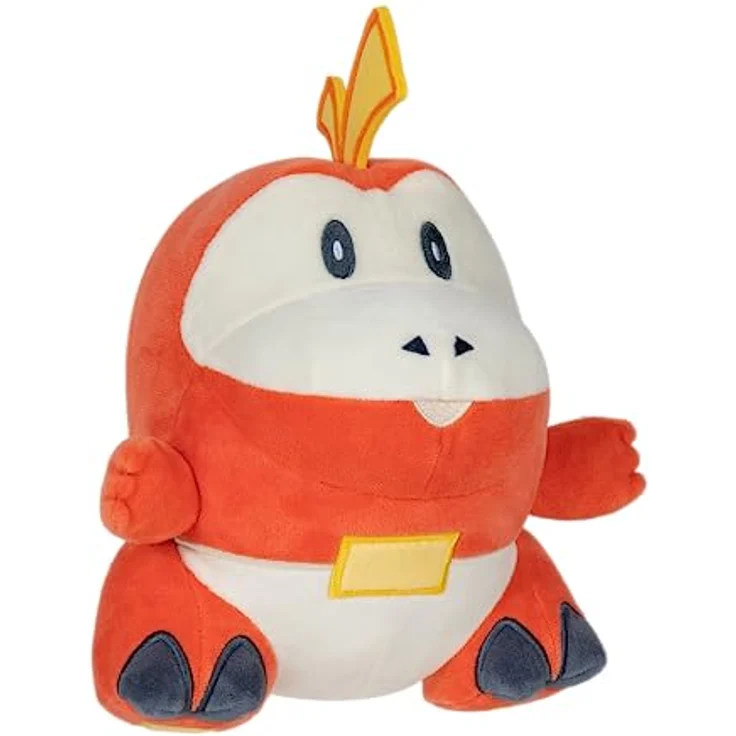Pokémon PKW3350 Kuscheltier - Fuecoco 20 cm, offizielles Produkt, niedlich und ultraweich – Bild 4