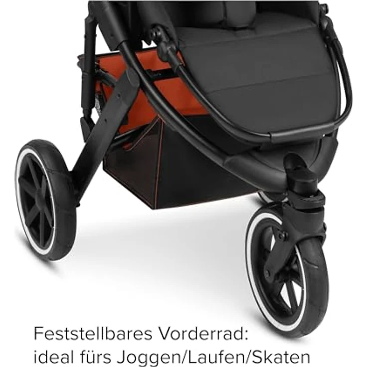 OTTO Sportbuggy ABC Design Salsa Run Buggy Kollektion 2024, Jogger mit 3 großen Lufträdern und feststellbarem Vorderrad, blau – Bild 6