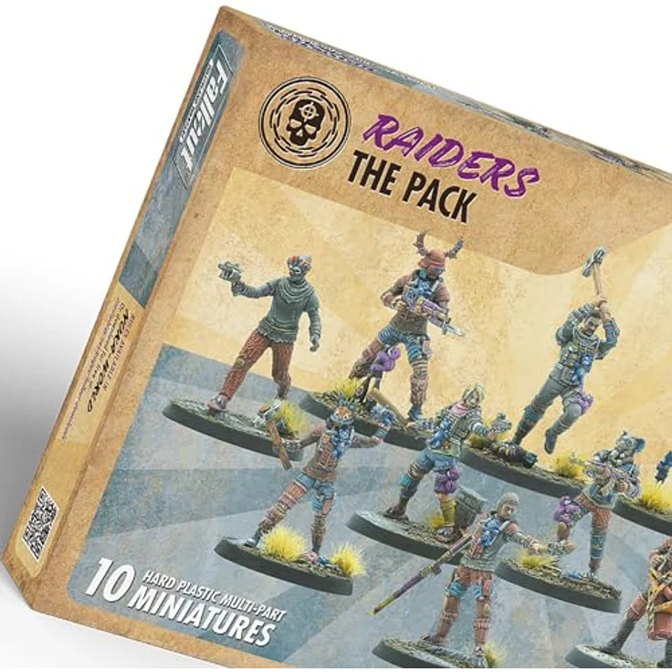 Modiphius Fallout: Miniatures - Raiders: The Pack, kompatibel mit Wasteland Warfare und Factions, kreative Gestaltung der Figuren – Bild 5
