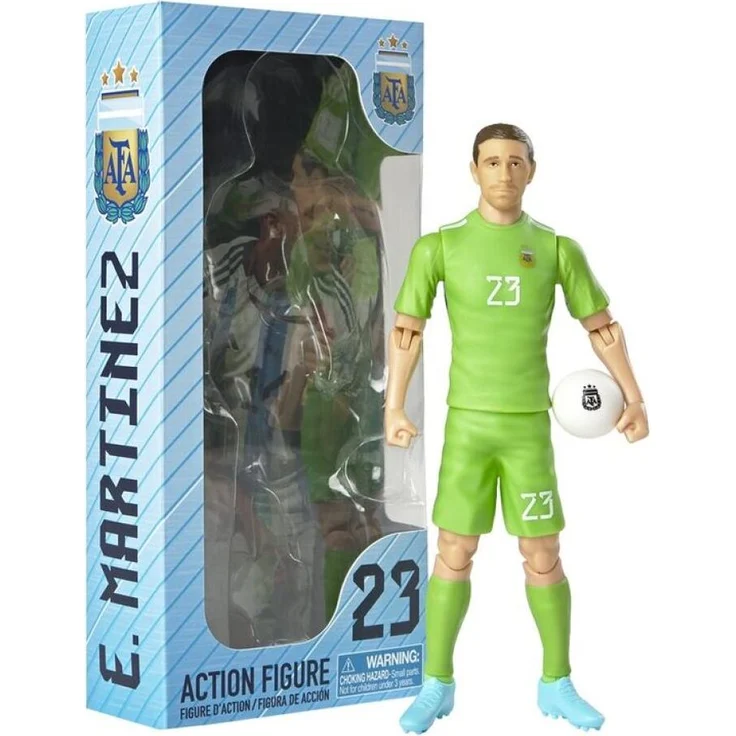 Banbo Toys Argentina Emiliano Martinez Action Figur, 20cm, detailgetreu und lebendige Farben