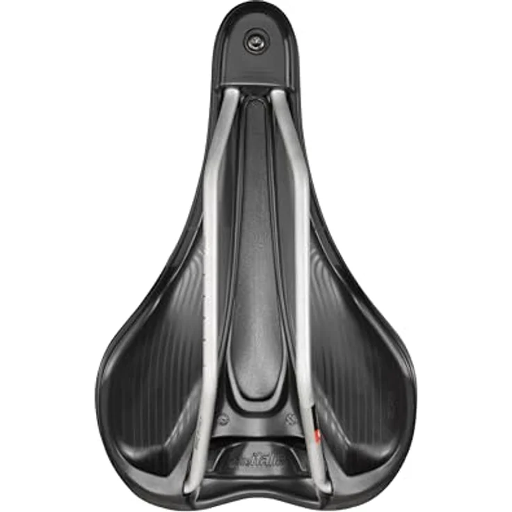 Selle Italia X-BOW TI Sattel schwarz, Fahrradsitz mit 7 mm Schiene, hoher Komfort und Vibrationabsorption – Bild 5