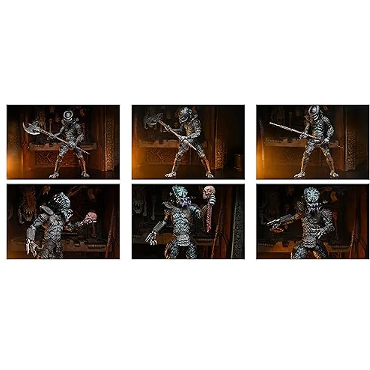 NECA Predator Actionfigur Ultimate Warrior Predator aus Kunststoff,, Geschenkverpackung. – Bild 3