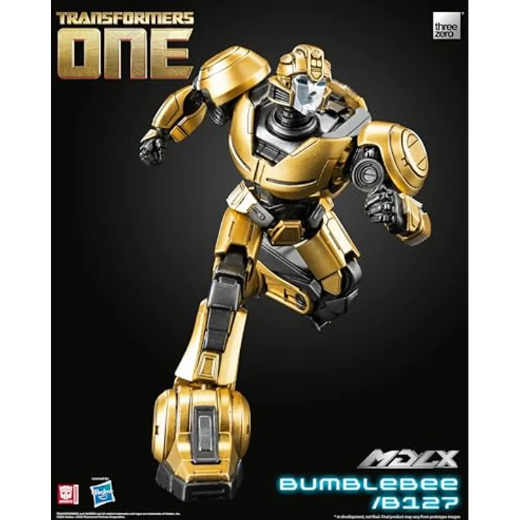 THREEZERO Transformers MDLX Actionfigur Bumblebee/B127, 12 cm, mit Zubehör in Fensterbox aus ABS, POM, PVC, Zinklegierung und Metallteilen – Bild 8