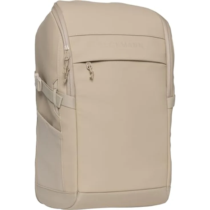 Beckmann Norway Rucksack Street FLX, Schulrucksack in Beige, 30-35l erweiterbar, witterungsbeständig mit Laptopfach – Bild 2