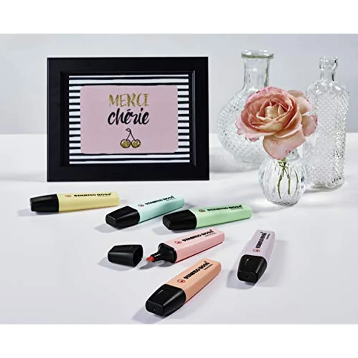 Textmarker - STABILO BOSS ORIGINAL Pastel - Einzelstift - Hauch von Minzgrün - Preisvergleich – Bild 4