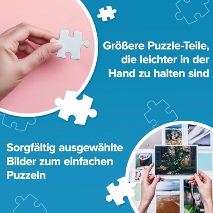 Trefl EasyPiece Puzzle: Insekten auf der Wiese, 300 große Teile, leicht zu puzzeln für Erwachsene und Kinder ab 10 Jahren, Kartonverpackung – Bild 4